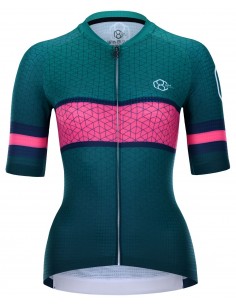  8ight and Counting Damen Trikot "7even" Green -  Damen Radtrikots