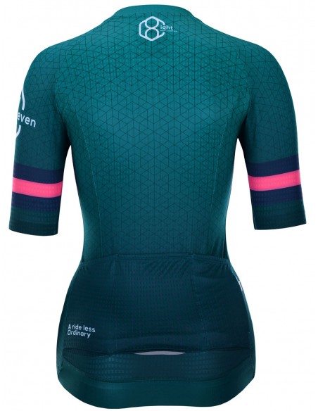  8ight and Counting dames fietsshirt "7even" Green -  Fietsshirts