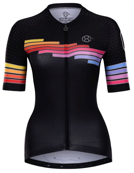  8ight and Counting Damen Trikot "6ix" Colours -  Damen Radtrikots