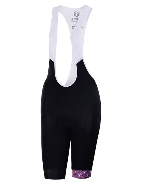  8ight and Counting Dames Bibshort "7even Heaven" Pink -  Fietsbroeken