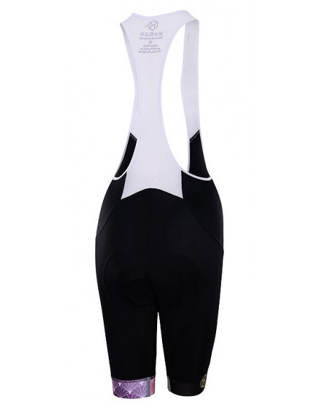  8ight and Counting Dames Bibshort "7even Heaven" Pink -  Fietsbroeken