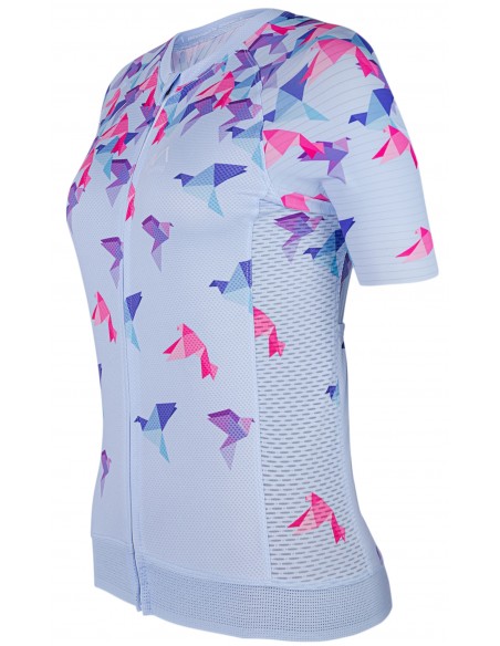  AM Cycling women's cycling Jersey "Parrot Blue" -  End Of Life
