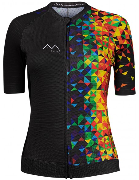  AM Cycling dames Fietsshirt "Kaleidoscope" -  Fietsshirts