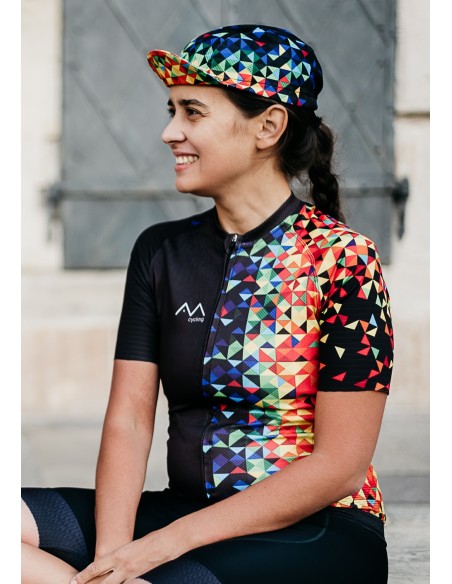  AM Cycling dames Fietsshirt "Kaleidoscope" -  Fietsshirts