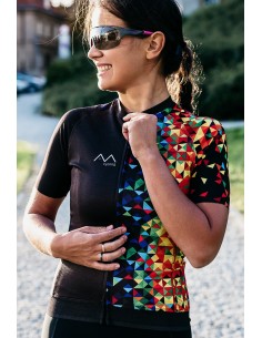  AM cycling Damen Radtrikot "Kaleidoscope" -  Damen Radtrikots