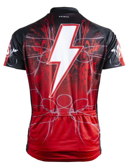  Primal Heren wielershirt AC/DC Back in Black -  Fietsshirts
