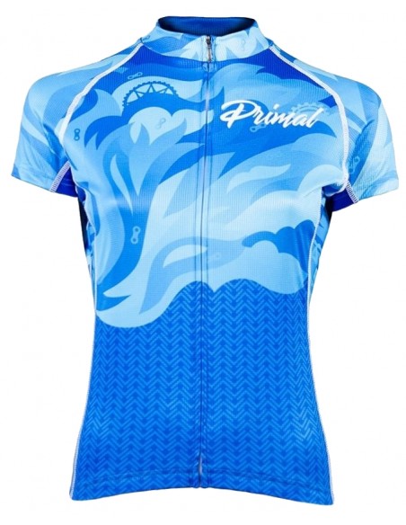  Primal Wear Damen Radtrikot Fierce" Blue Flame -  End Of Life