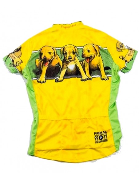  Primal dames fietsshirt "Puppy love" -  Fietsshirts