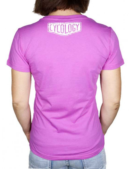  Cycology T-shirt "Cognitive Therapy" Roze -  Casuals