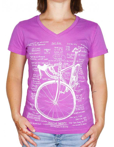  Cycology T-shirt "Cognitive Therapy" Pink -  Casuals