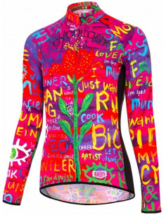  Cycology Lange Mouw Fietsshirt  "See Me" -  Fietsshirts