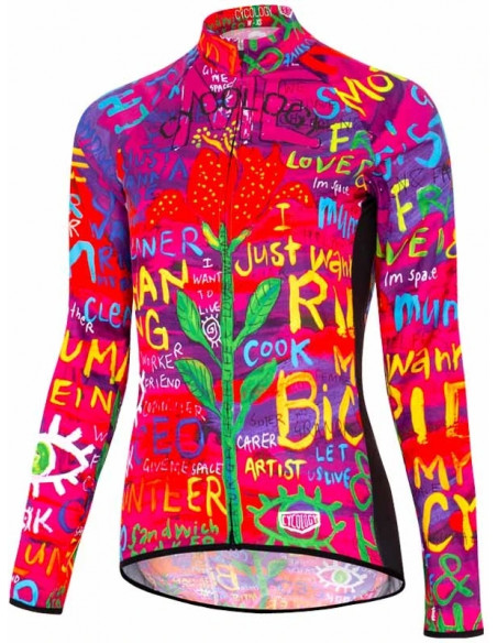  Cycology Lange Mouw Fietsshirt  "See Me" -  Fietsshirts