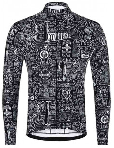  Cycology Lange Mouw Fietsshirt  "Wisdom" -  Heren Cycology