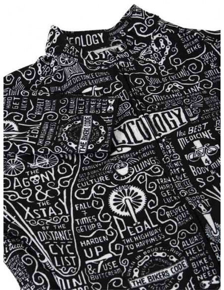  Cycology Herren Langarm Radtrikot "Wisdom" -  Cycology Herren Radbekleidung