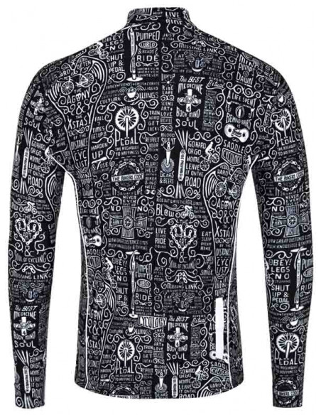  Cycology Lange Mouw Fietsshirt  "Wisdom" -  Heren Cycology