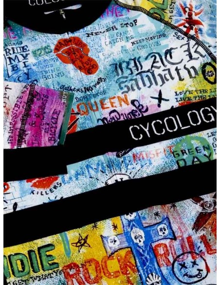  Cycology Herren Radtrikot "ROCK N ROLL" -  Cycology Herren Radbekleidung
