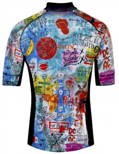 Cycology Heren Fietsshirt "ROCK N ROLL" -  Heren Cycology