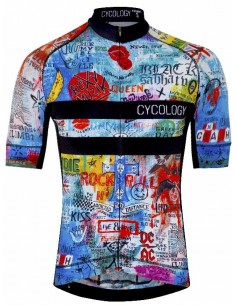  Cycology Herren Radtrikot "ROCK N ROLL" -  Cycology Herren Radbekleidung