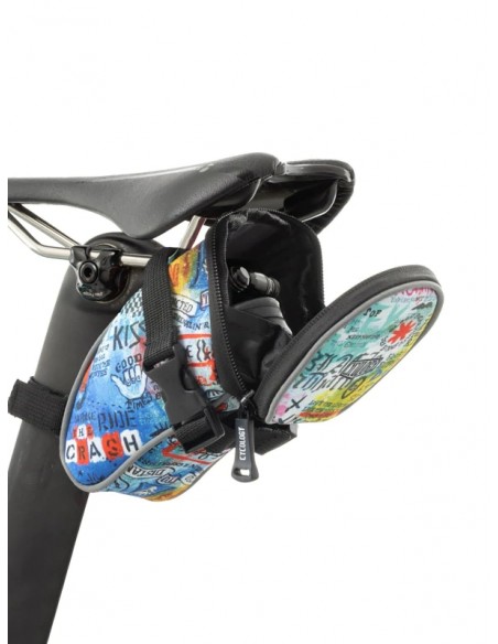  Cycology Satteltasche "Rock N Roll" -  kado für Fahrradfahrer