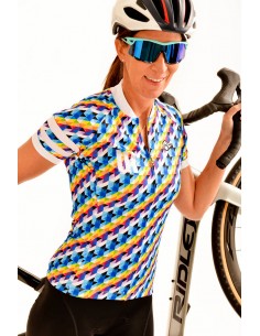 8ight and Counting Womens Cycling Jersey "6Chaos" -  Cycling Jereys