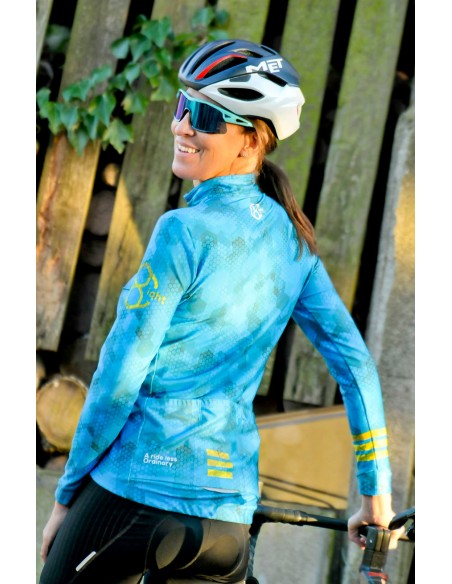  8ight and Counting dames fietsshirt "HexLongSleeve" -  Fietsshirts