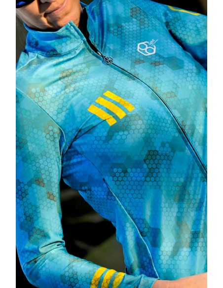  8ight and Counting dames fietsshirt "HexLongSleeve" -  Fietsshirts