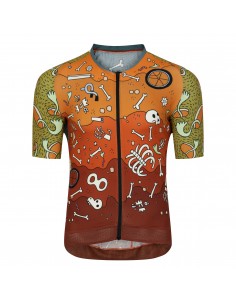  AM cycling Herren Radtrikot "Skeleton" -  Trikots