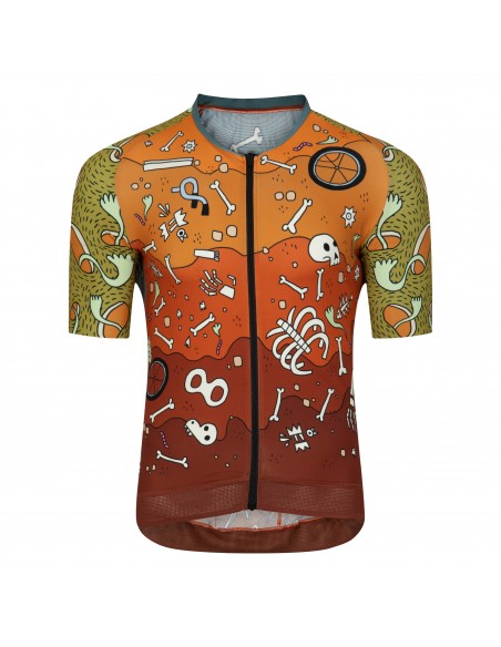  AM cycling Herren Radtrikot "Skeleton" -  Trikots