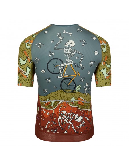  AM cycling Herren Radtrikot "Skeleton" -  Trikots