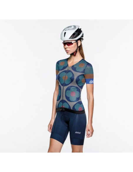  Dotout dames fietsshirt "Flower" A21W032 007 -  Fietsshirts
