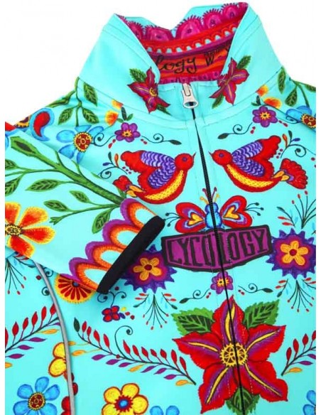  Cycology "Frida" Windproof Damen Winter RadJacket Aqua -  Cycology damen Radbekleidung
