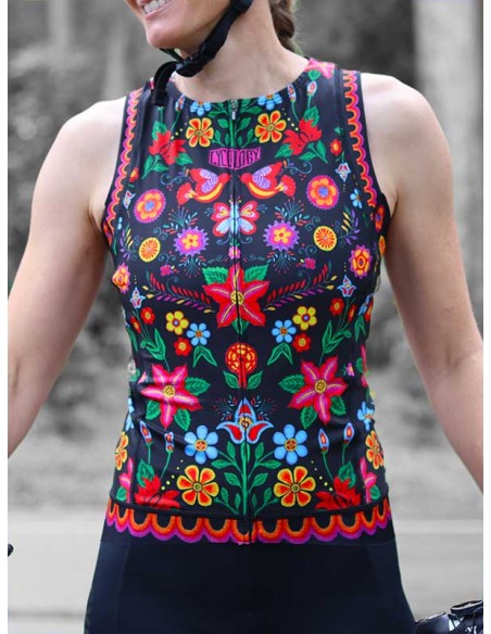  Cycology Dames Sleeveless Fietsshirt "Frida" -  Fietsshirts