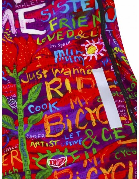  Cycology Dames Sleeveless Fietsshirt "See Me" -  Fietsshirts