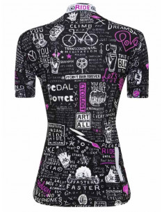 Cycology Dames Fietsshirt "Bike Graffiti" -  Fietsshirts 2