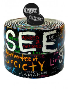 Cycology Handlebar Tape "See Me Black" -  Cycling presents