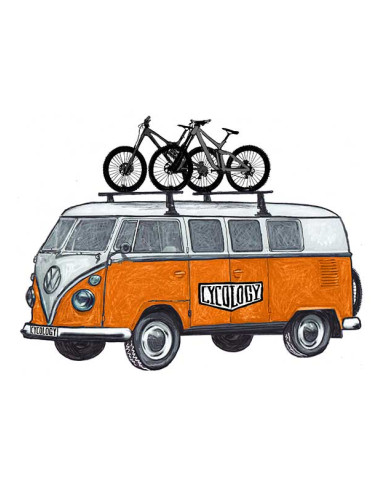  Cycology Gear T-shirt "Road Trip MTB" -  Casual