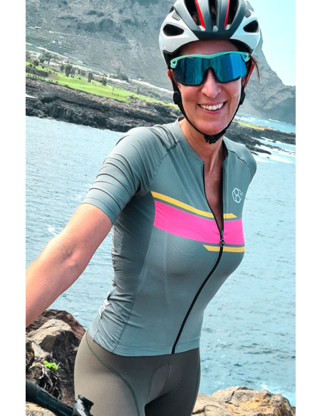  8ight and Counting dames fietsshirt "Camo" -  Fietsshirts