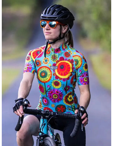 Cycology Damen Radtrikot "Heavy Pedal"