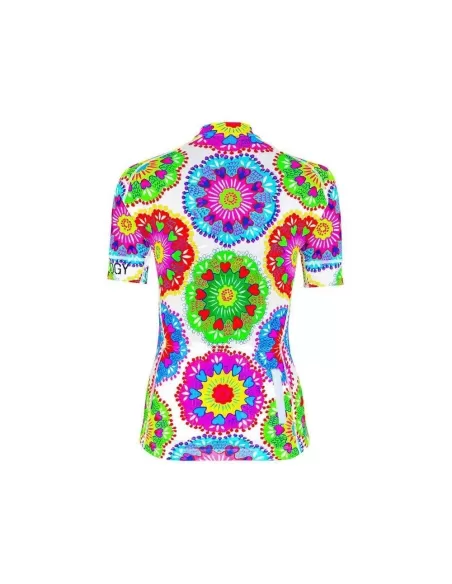 Cycling Clothing Set: Cycology Spin Sista Shirt and Cycology Black/Multi Bibshort