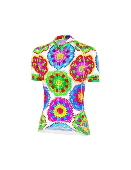 Cycling Clothing Set: Cycology Spin Sista Shirt and Cycology Black/Multi Bibshort