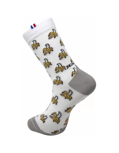 RAFAL Banana Socken – Atmungsaktive Radsocken mit Bananen-Design