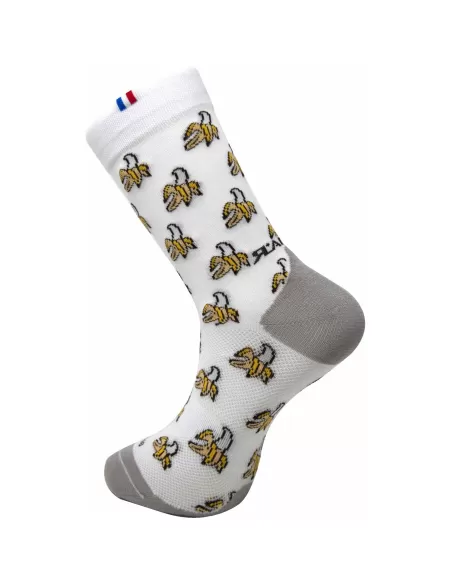 RAFAL Banana Socken – Atmungsaktive Radsocken mit Bananen-Design