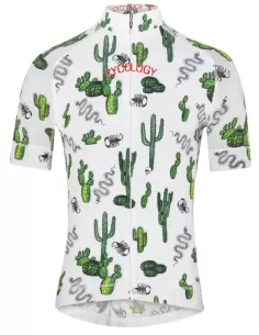 Cycology men's short sleeve cycling jersey "Totally Cactus"