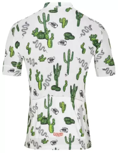 Cycology heren korte mouw Fietsshirt "Totally Cactus"
