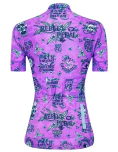 Cycology Damen Radtrikot "Rebel Pedal" 2