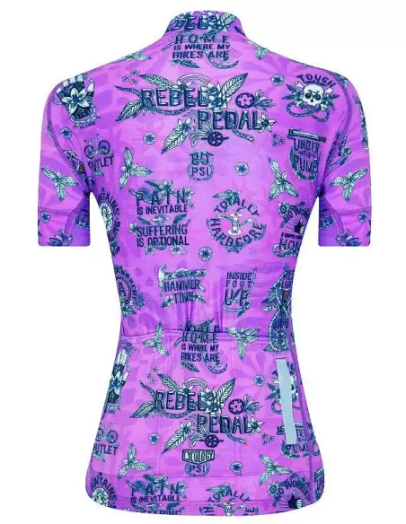 Cycology Damen Radtrikot "Rebel Pedal"
