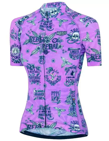 Cycology Damen Radtrikot "Rebel Pedal"