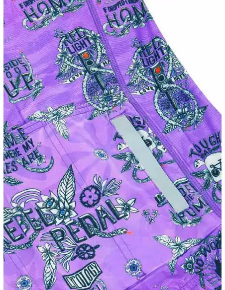 Cycology Damen Radtrikot "Rebel Pedal"