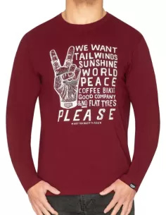 Cycology long sleeve shirt "What Do We Want"