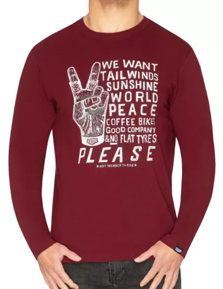 Cycology long sleeve shirt "What Do We Want"